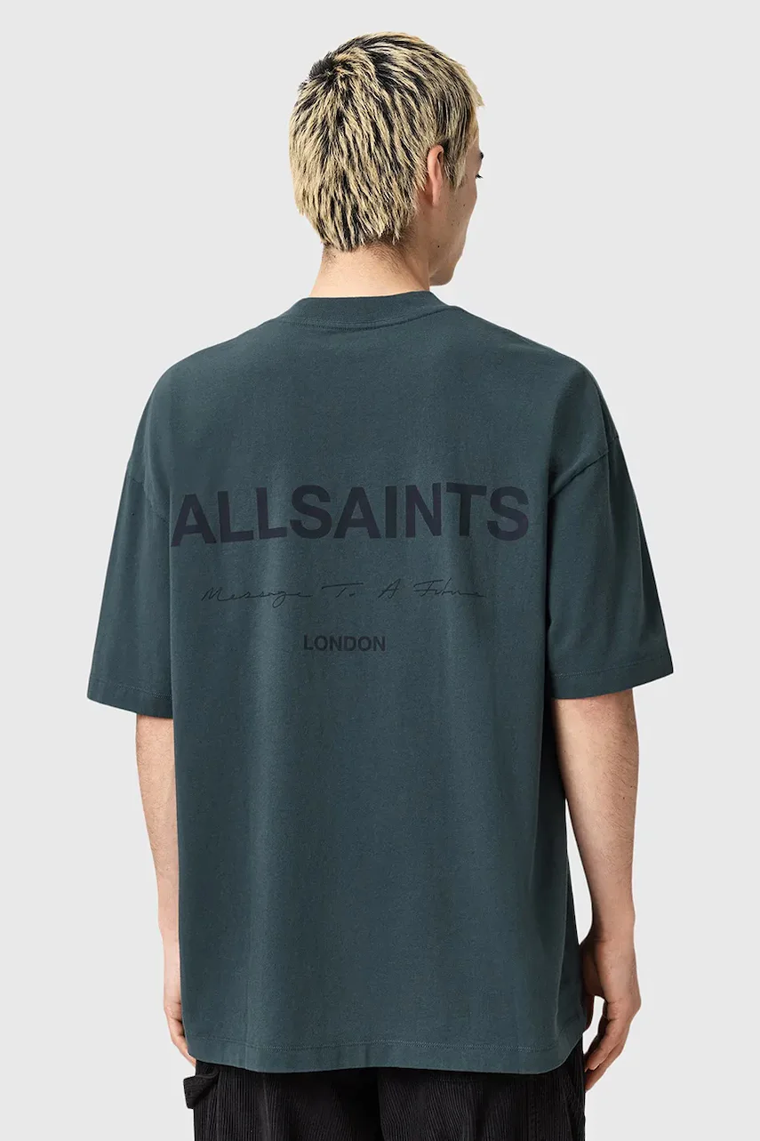 AllSaints Памучна тениска FUTURE