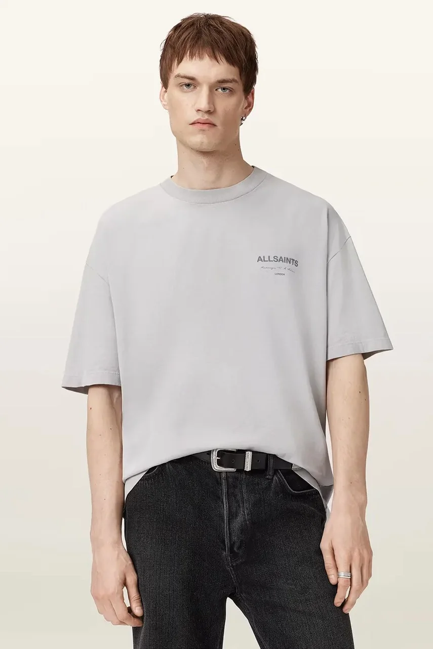 AllSaints Памучна тениска FUTURE