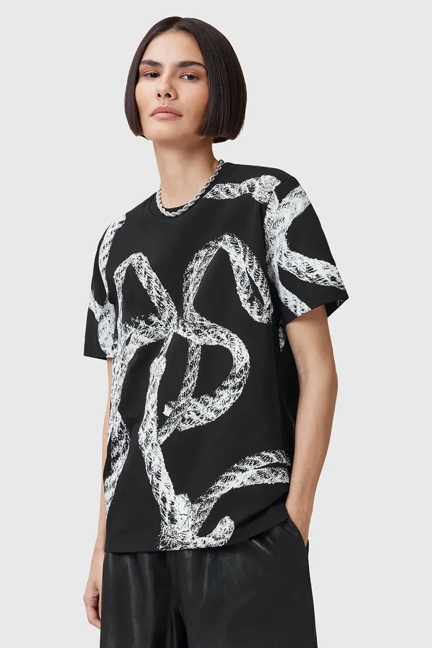 AllSaints Памучна тениска HALYARD