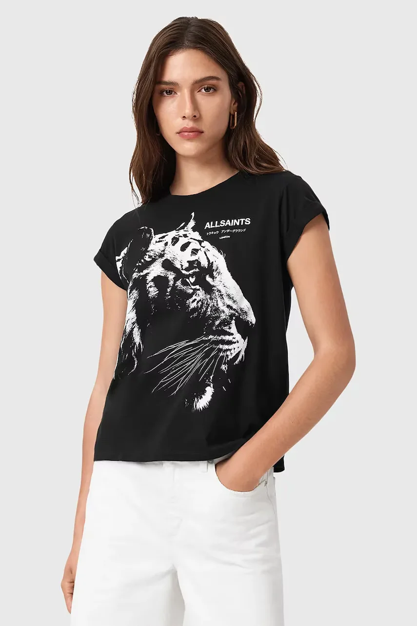 AllSaints Памучна тениска IVANA