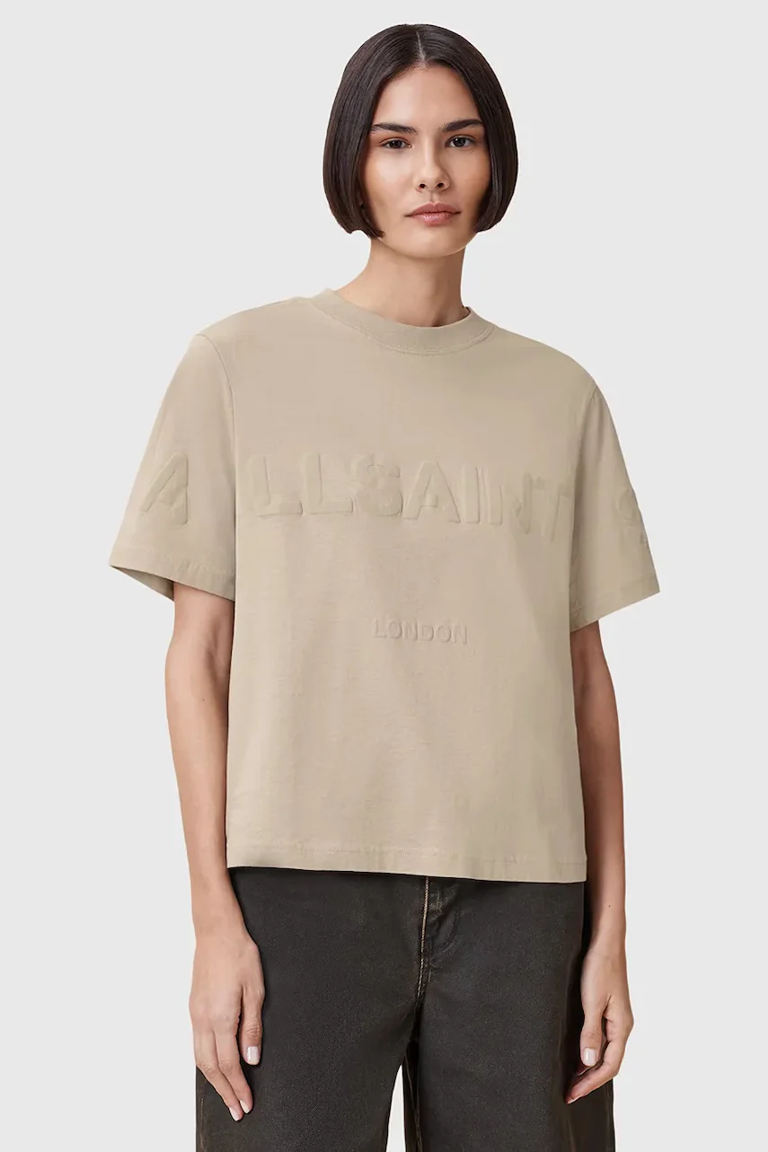 AllSaints Памучна тениска LISA
