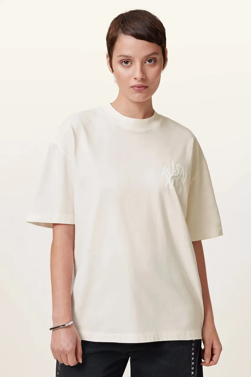 AllSaints Памучна тениска ORLANDO ETTA