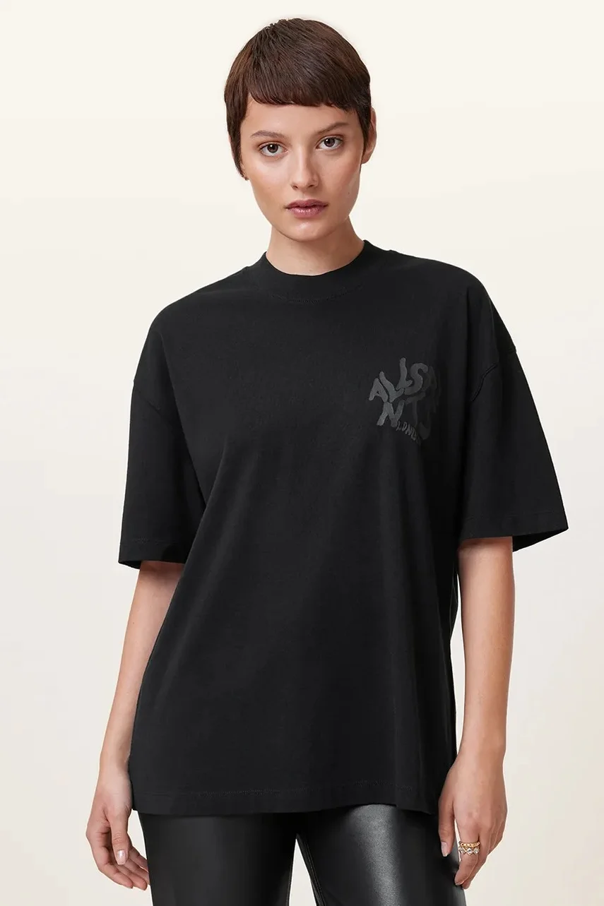 AllSaints Памучна тениска ORLANDO ETTA