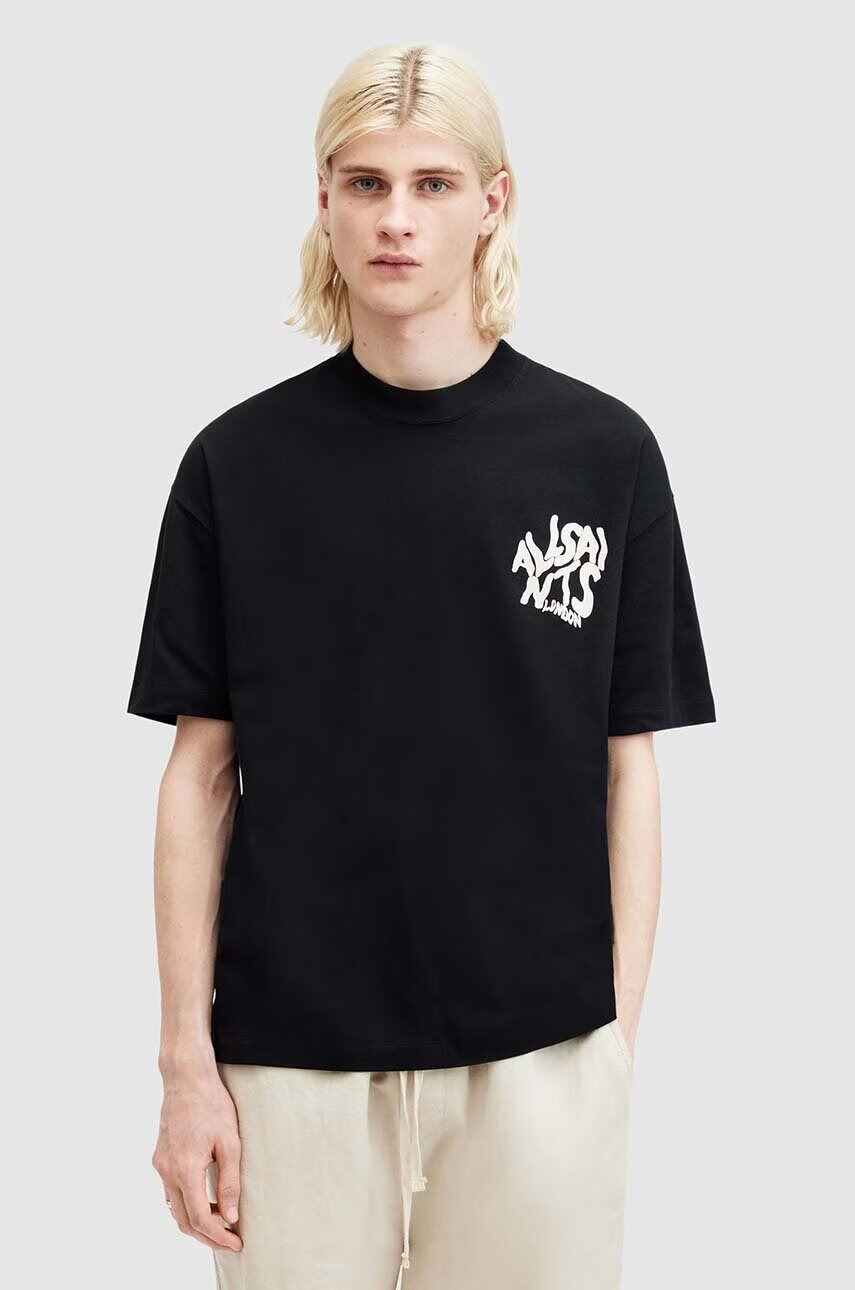AllSaints Памучна тениска ORLANDO SS