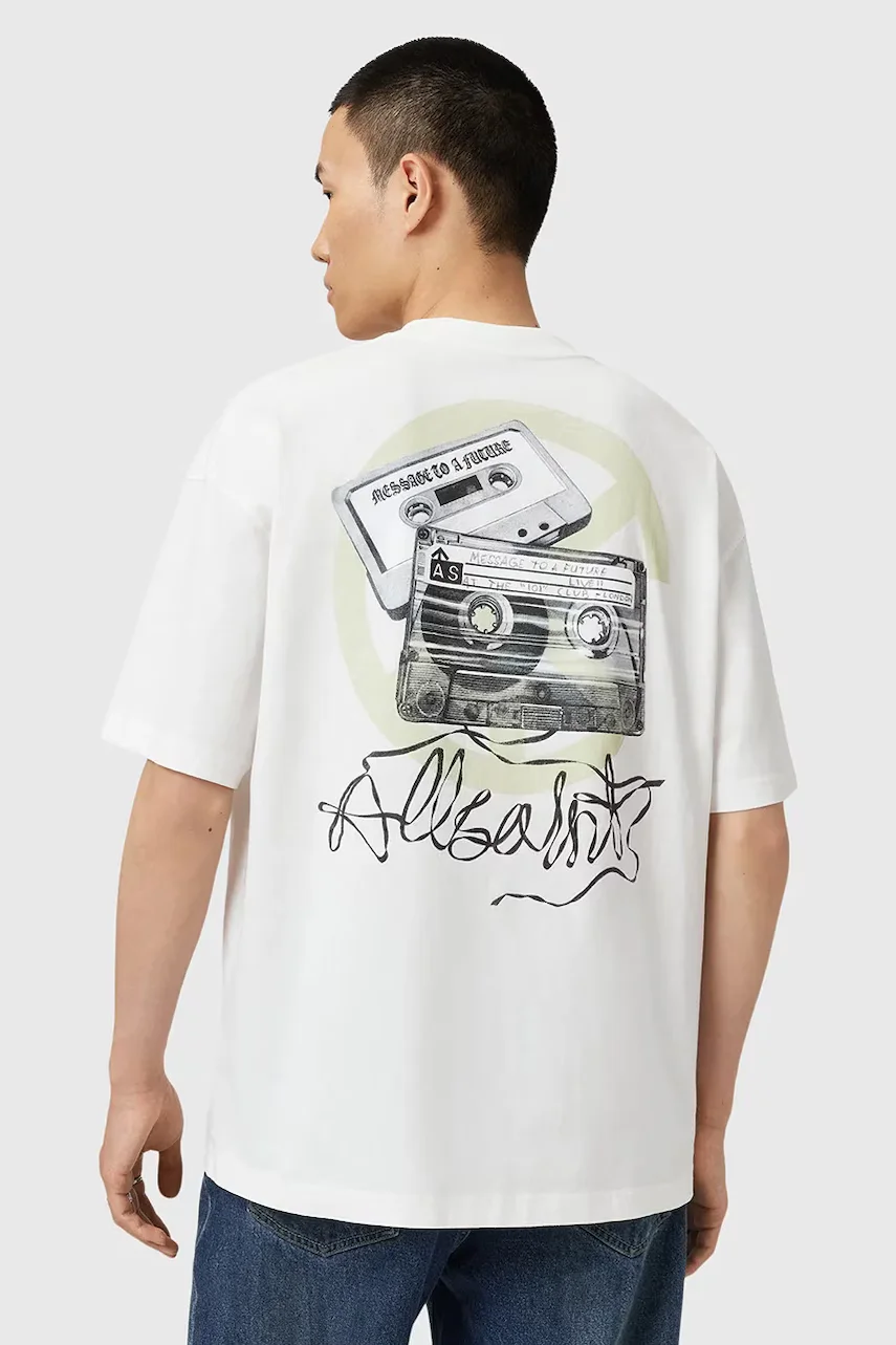 AllSaints Памучна тениска REEL
