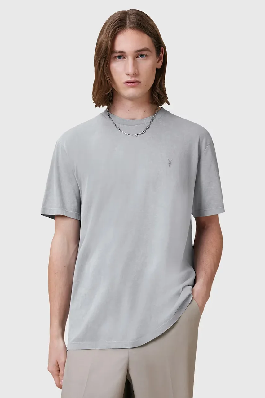 AllSaints Памучна тениска SAKA