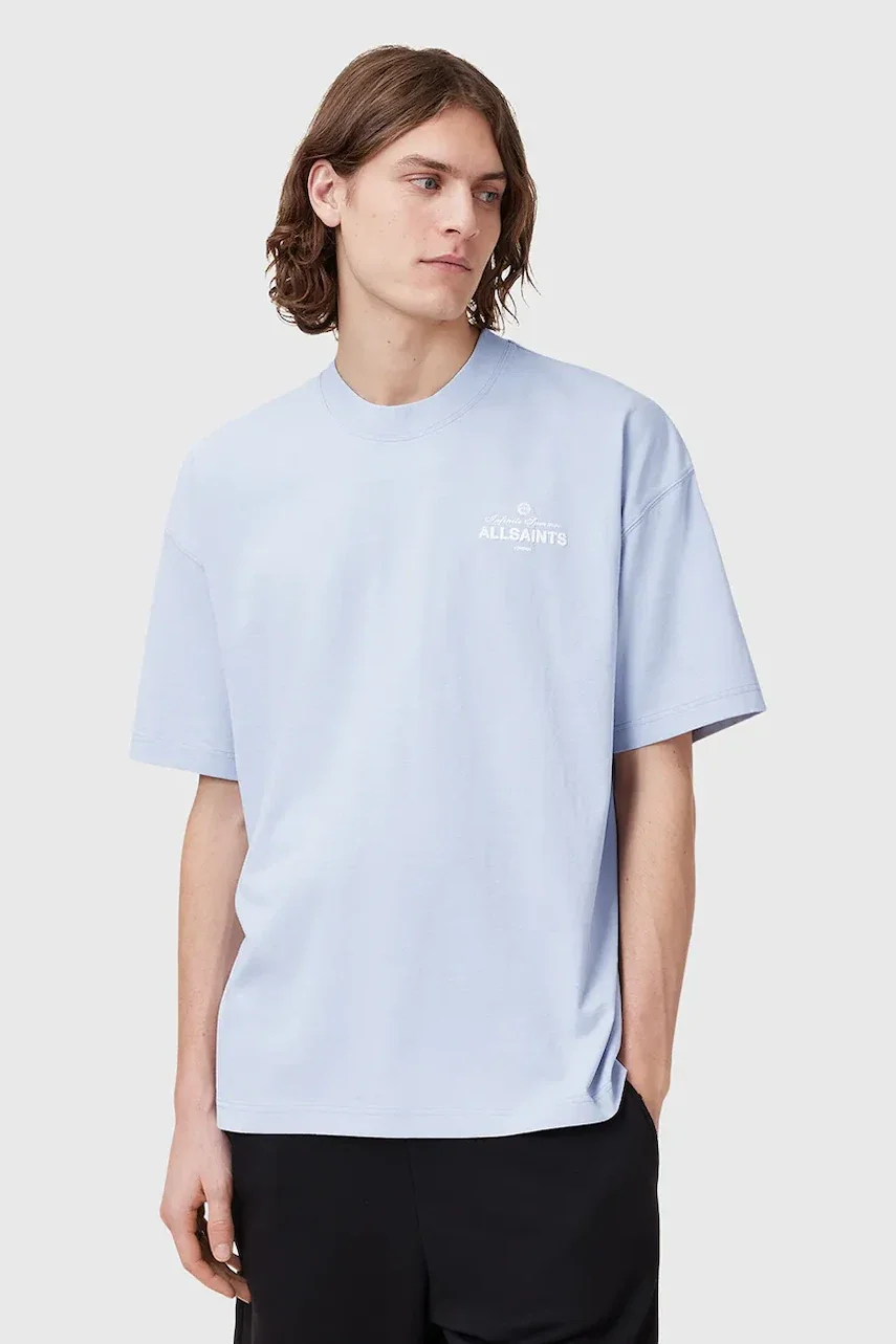 AllSaints Памучна тениска SOLEIL