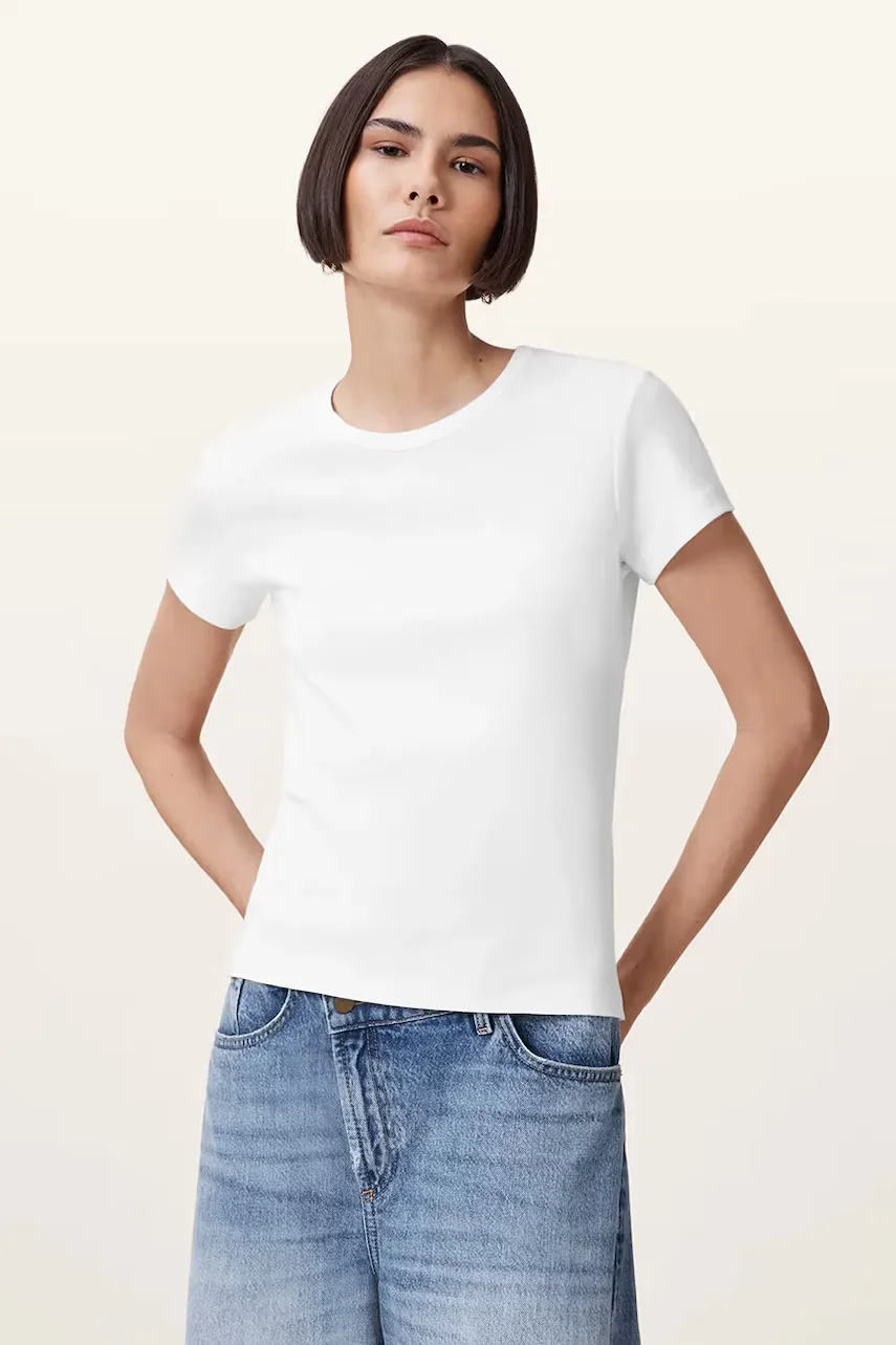 AllSaints Памучна тениска STEVIE