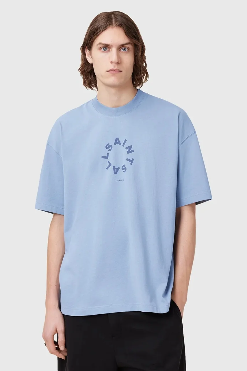 AllSaints Памучна тениска TIERRA SS CREW