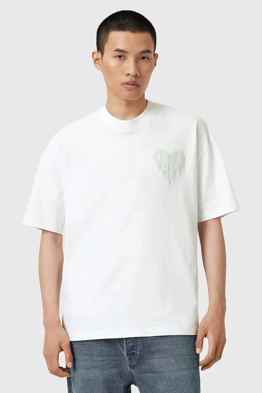 AllSaints Памучна тениска TRIP
