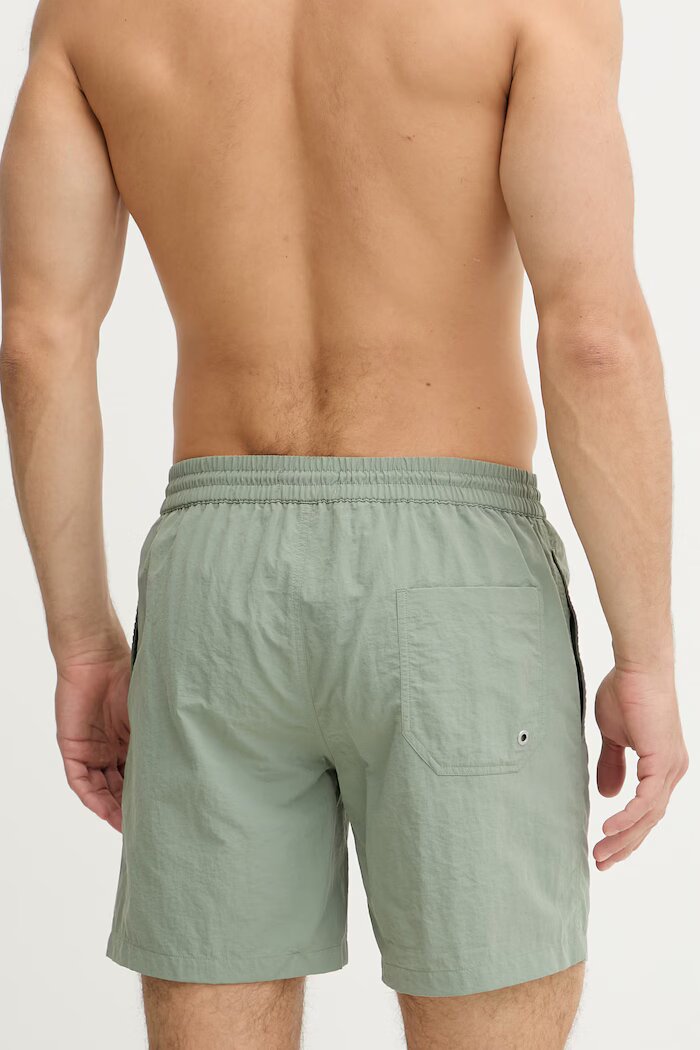 AllSaints плувни шорти мъжки ODYSSEY зелени M002WE