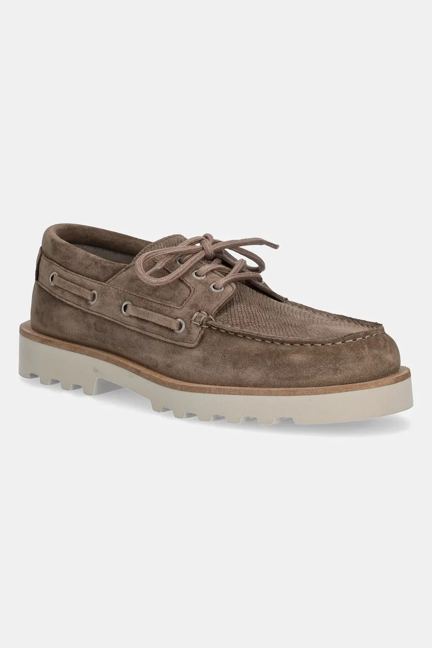 AllSaints Половинки обувки от велур Skiff Suede Shoe