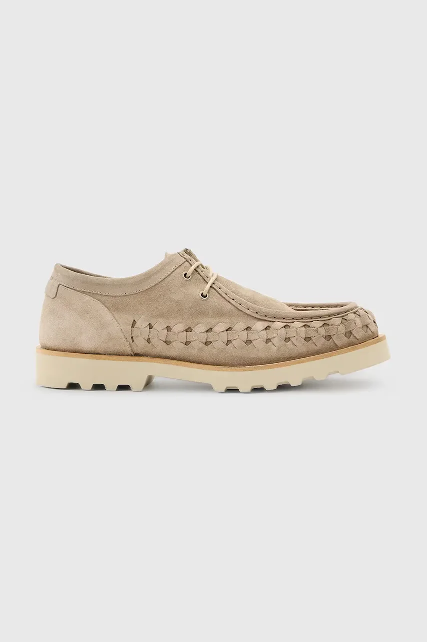 AllSaints Половинки обувки от велур Skiff Woven Shoe