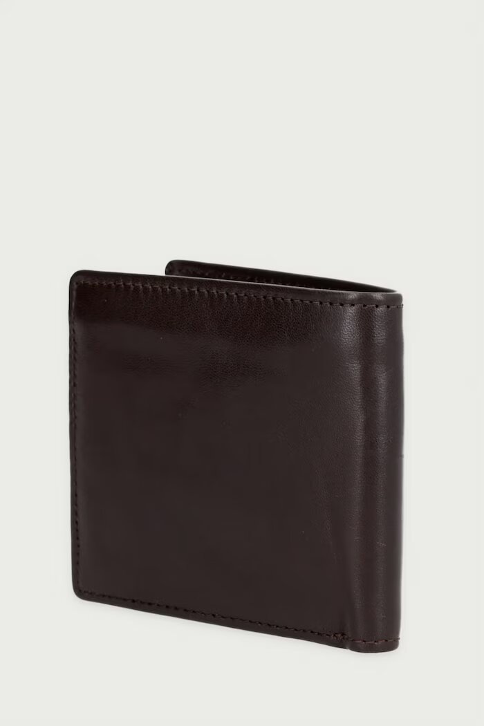 AllSaints портфейл мъжки от кожа DELPH кафяв M097XF