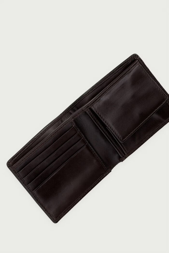 AllSaints портфейл мъжки от кожа DELPH кафяв M097XF