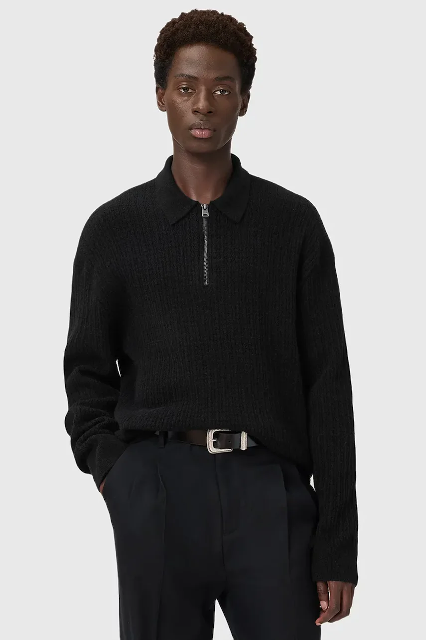 AllSaints Пуловер от алпака JAKOB