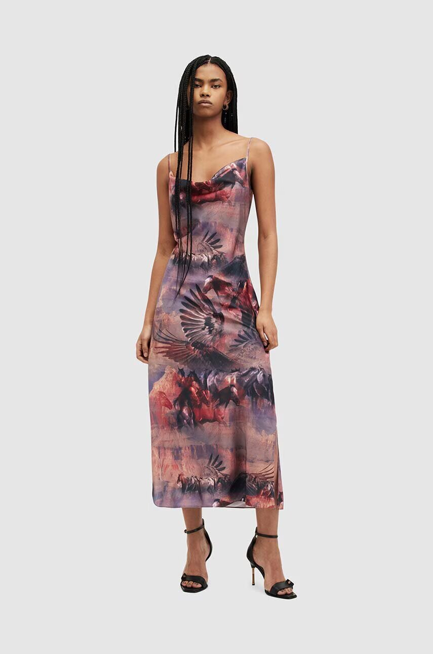 AllSaints Рокля HADLEY COLCA