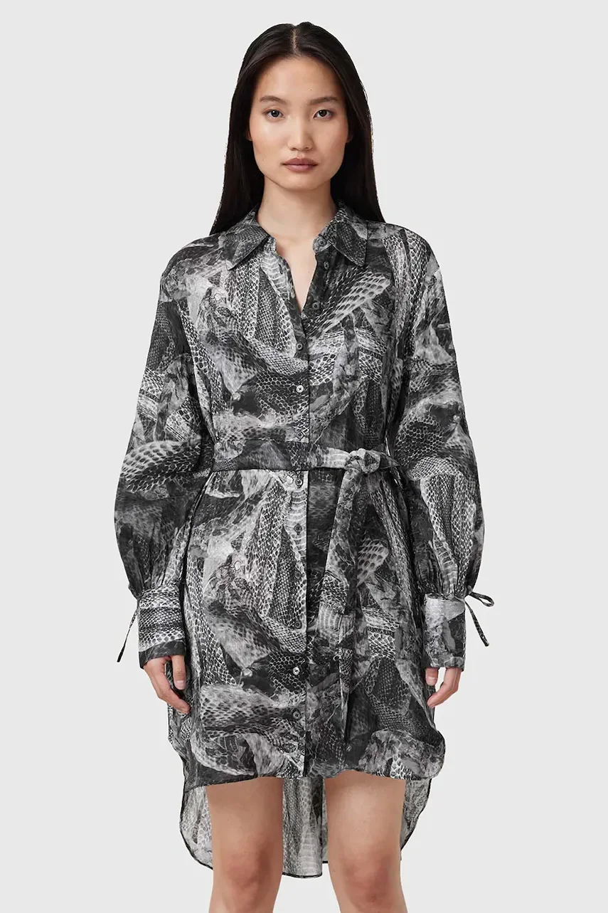 AllSaints Рокля с коприна LEYLA