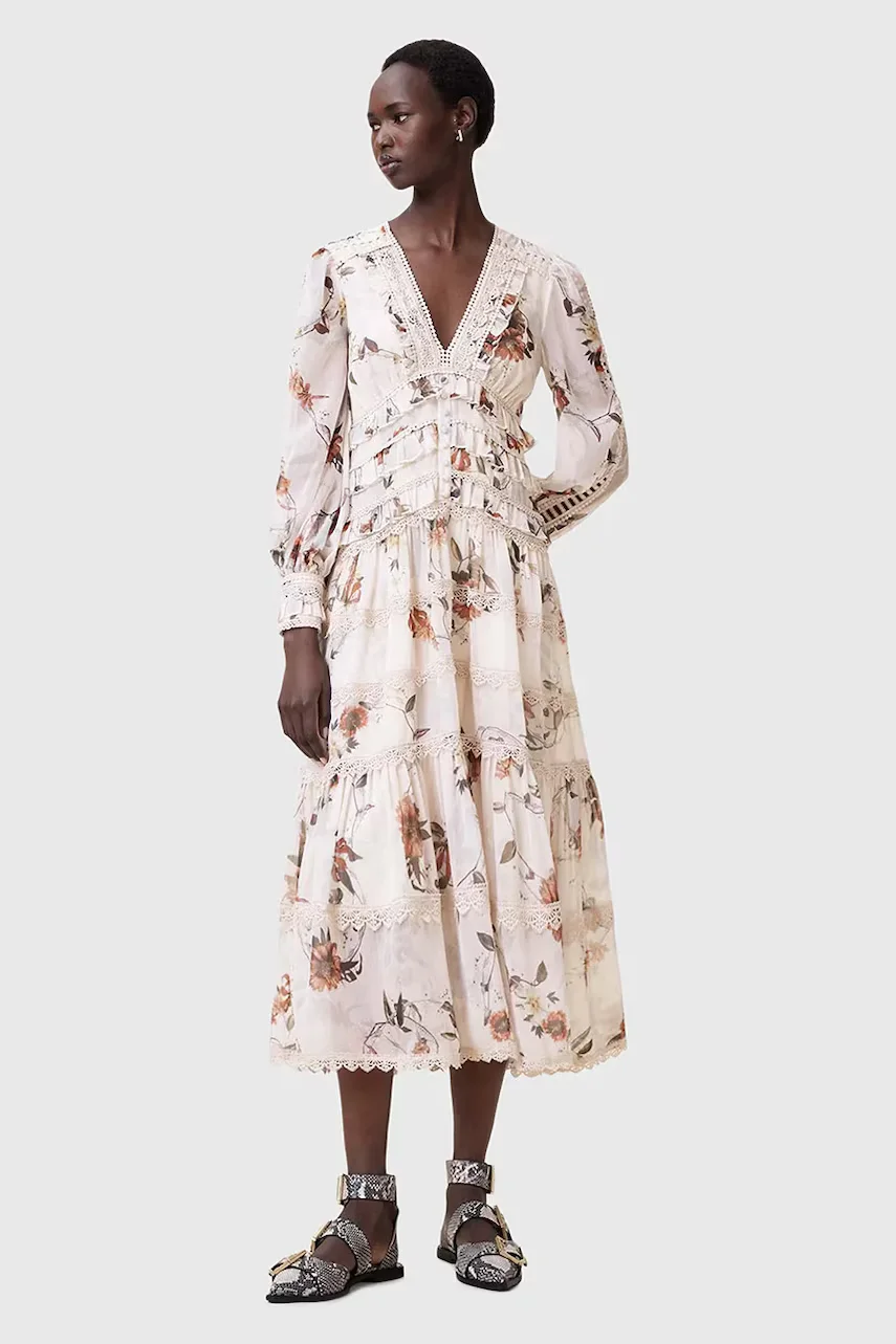 AllSaints Рокля ZORA MIDI