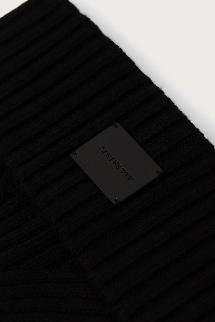 AllSaints шапка дамска с вълна черна W079XF