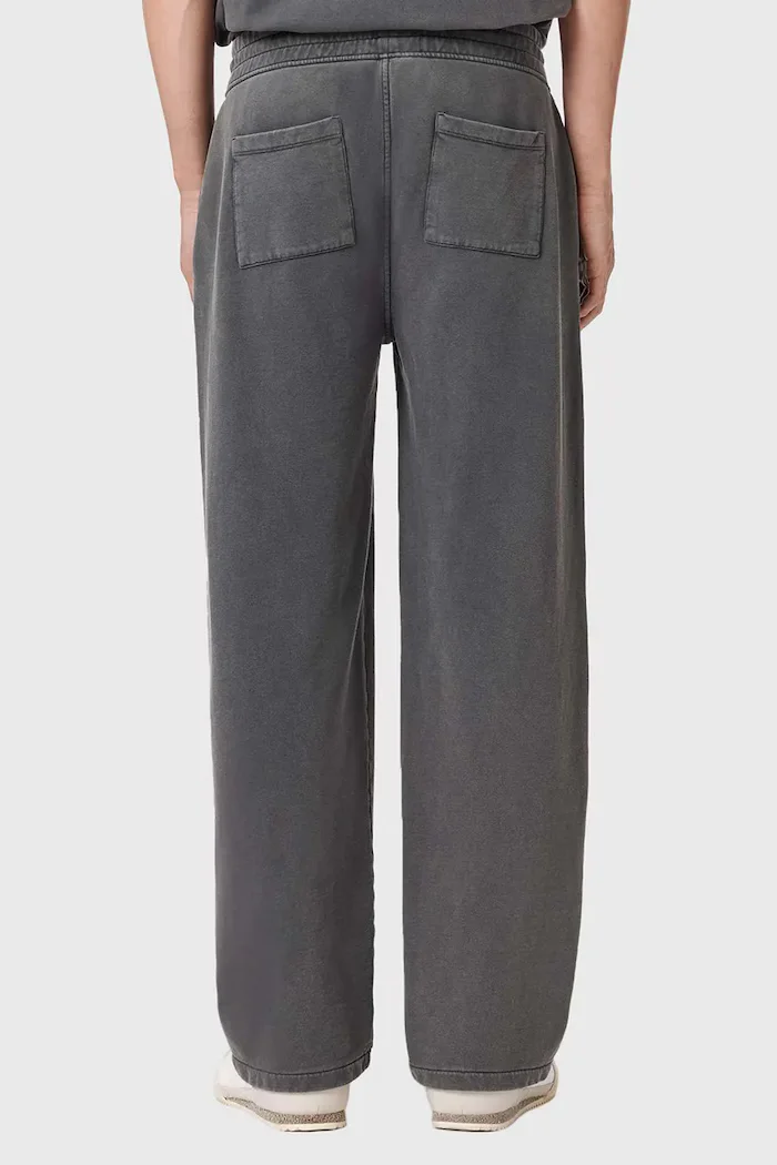 AllSaints спортен панталон мъжки памучен EMBLEM сив M022TE
