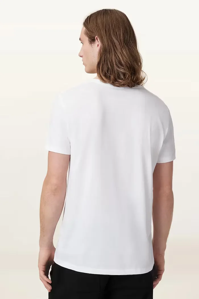 AllSaints тениска мъжка памучна TONIC комплект от 3 броя бяла M029JB