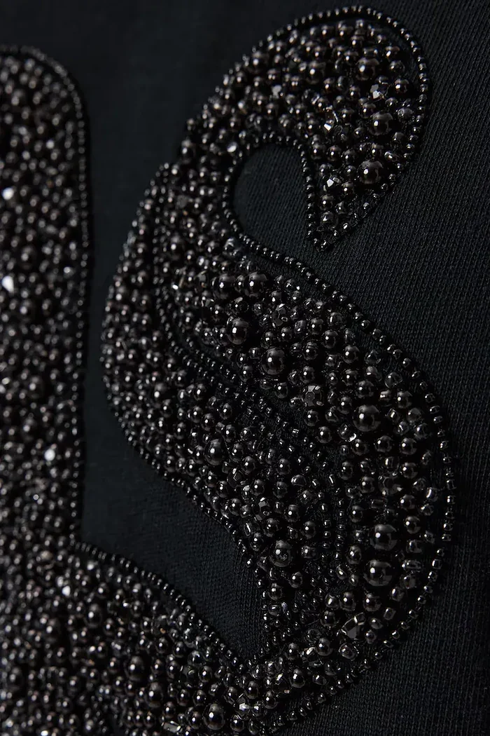 AllSaints уголемена тениска дамска от памук ICON черна W117JE