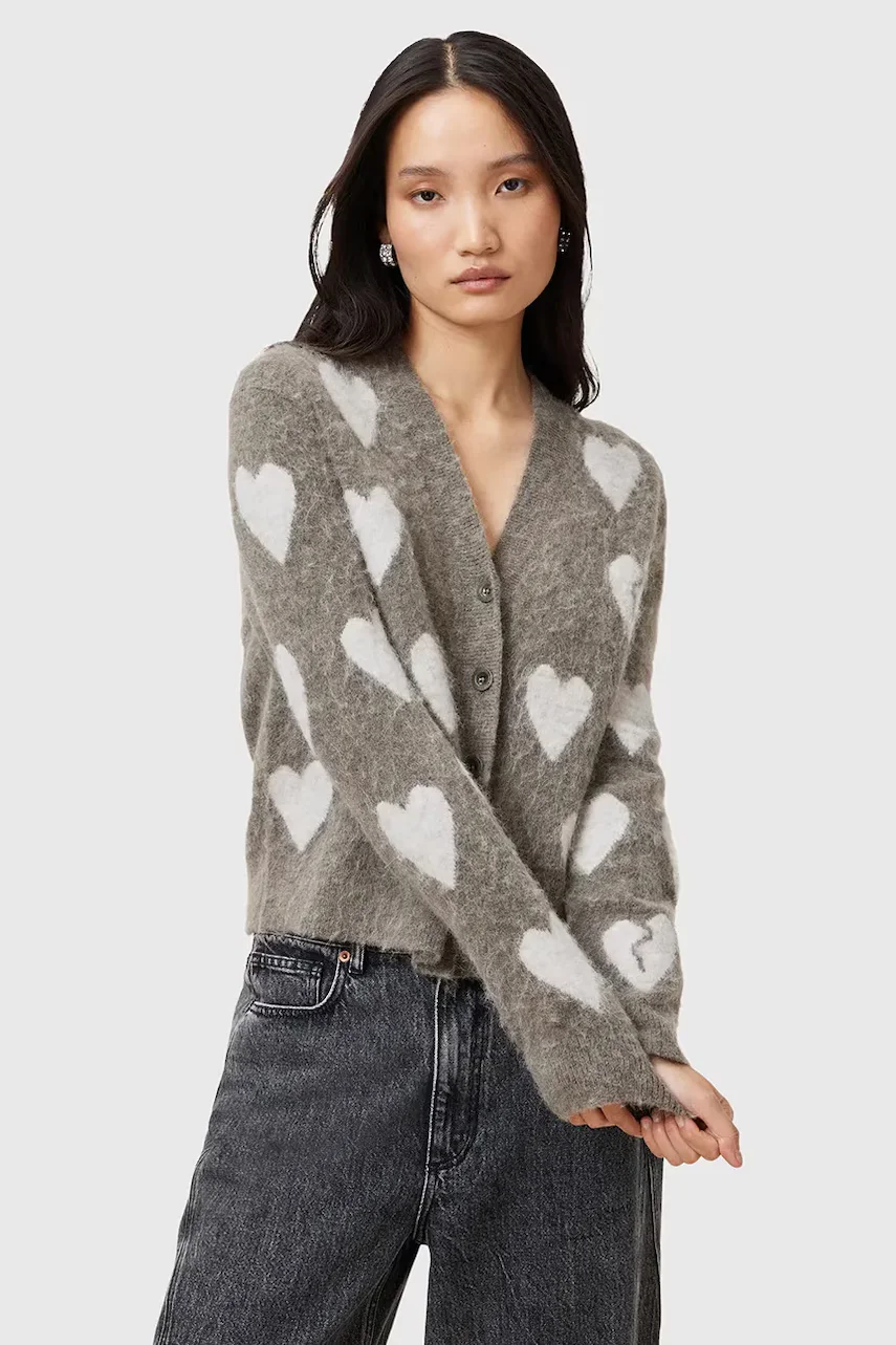 AllSaints Вълнена жилетка AMORA