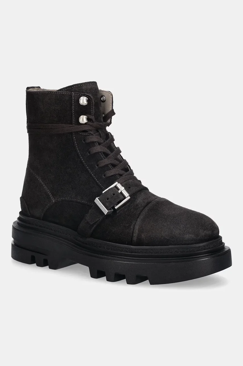 AllSaints Велурени боти Astrid Suede Boot