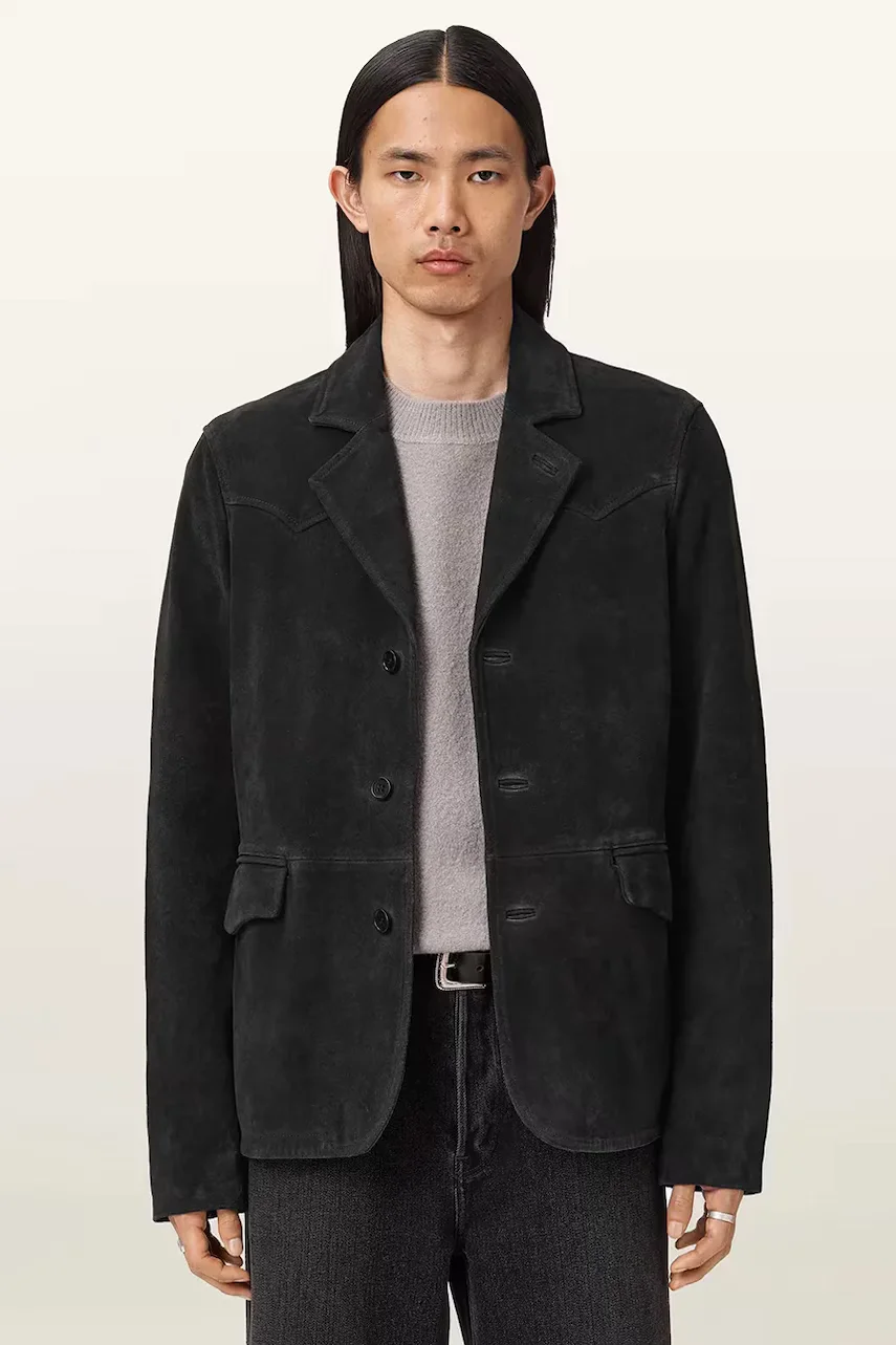 AllSaints Велурено сако HORNETT