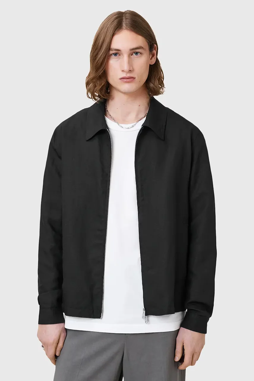 AllSaints Яке с лен BRADNER