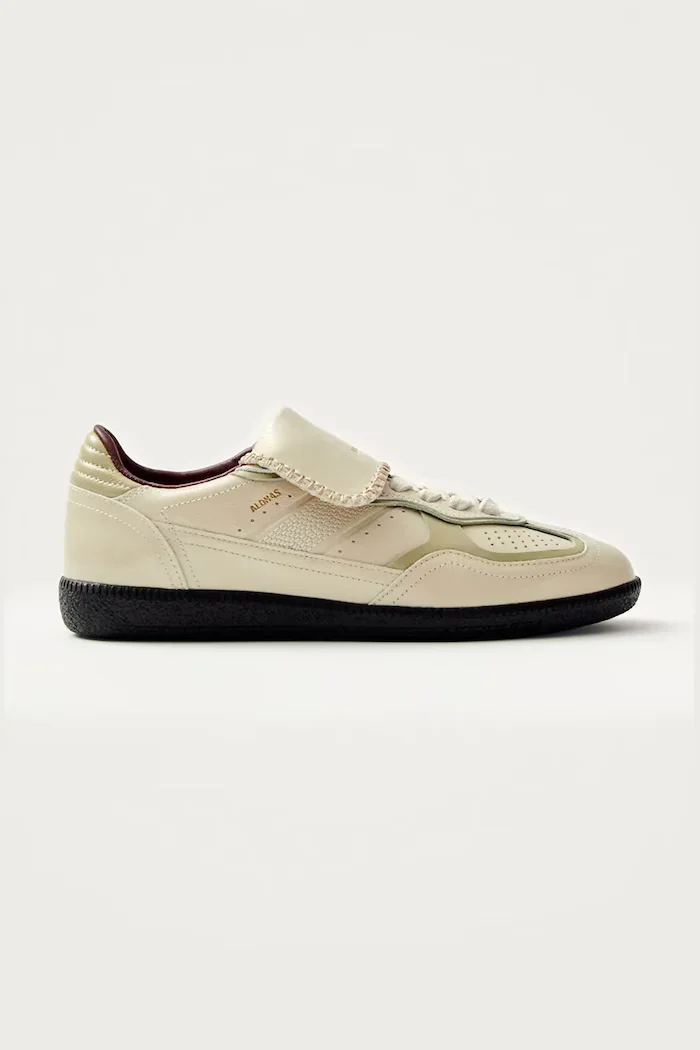 ALOHAS Кожени маратонки Tb.490 в бежово S100829-02
