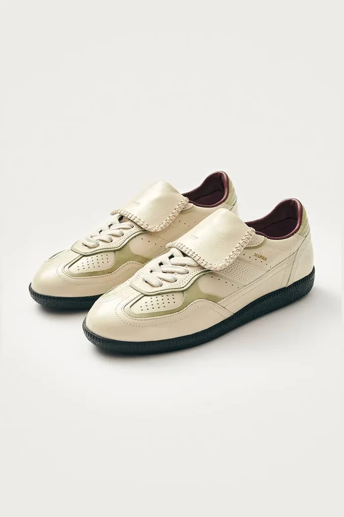 ALOHAS Кожени маратонки Tb.490 в бежово S100829-02