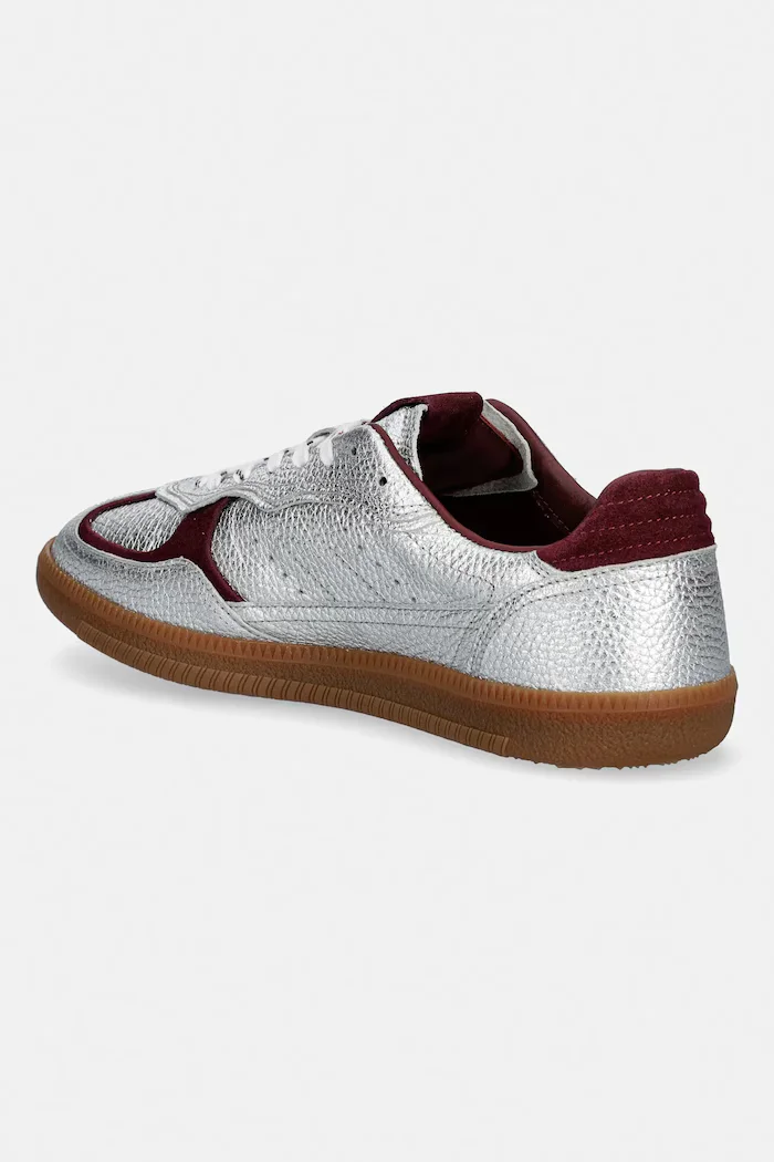 ALOHAS Кожени маратонки Tb.490 в сребристо S101208-01
