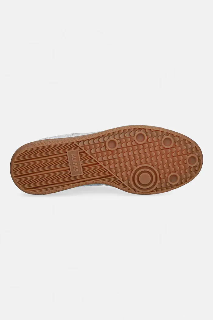 ALOHAS Кожени маратонки Tb.490 в сребристо S101208-01