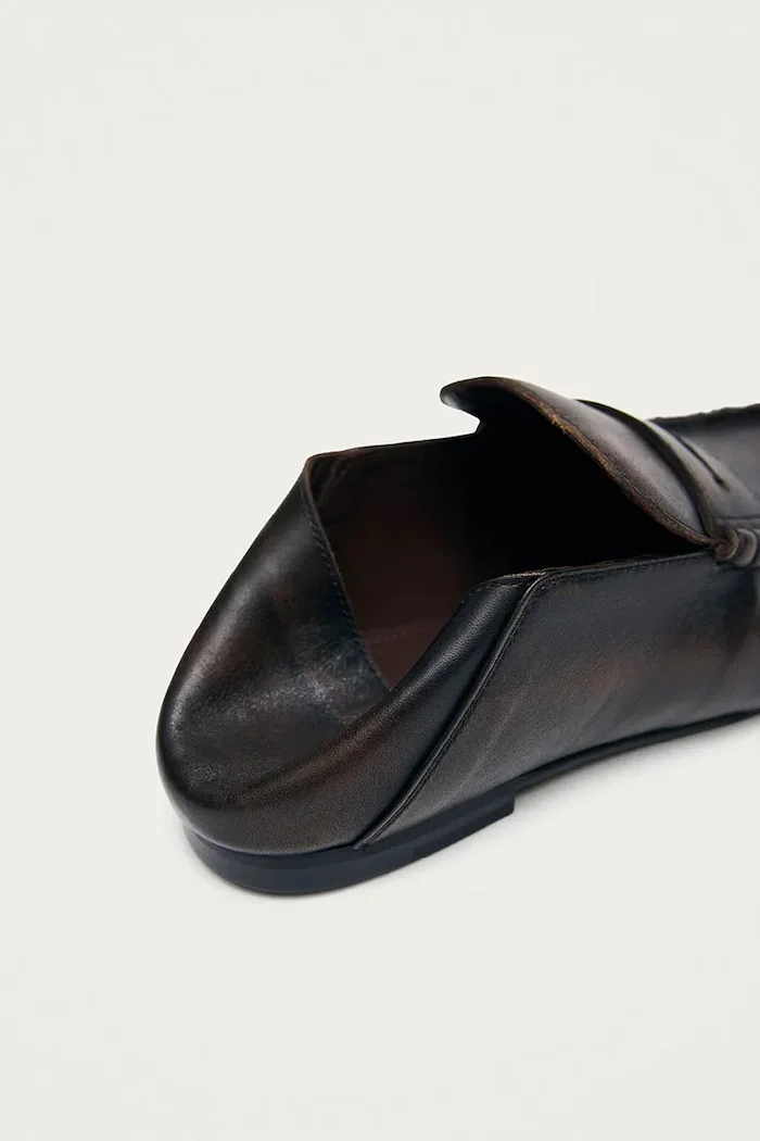 ALOHAS мокасини дамски от кожа Aven кафяви S101380-01