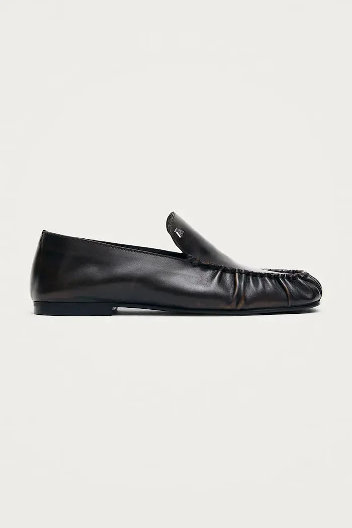 ALOHAS мокасини дамски от кожа Gabe кафяви S101559-01