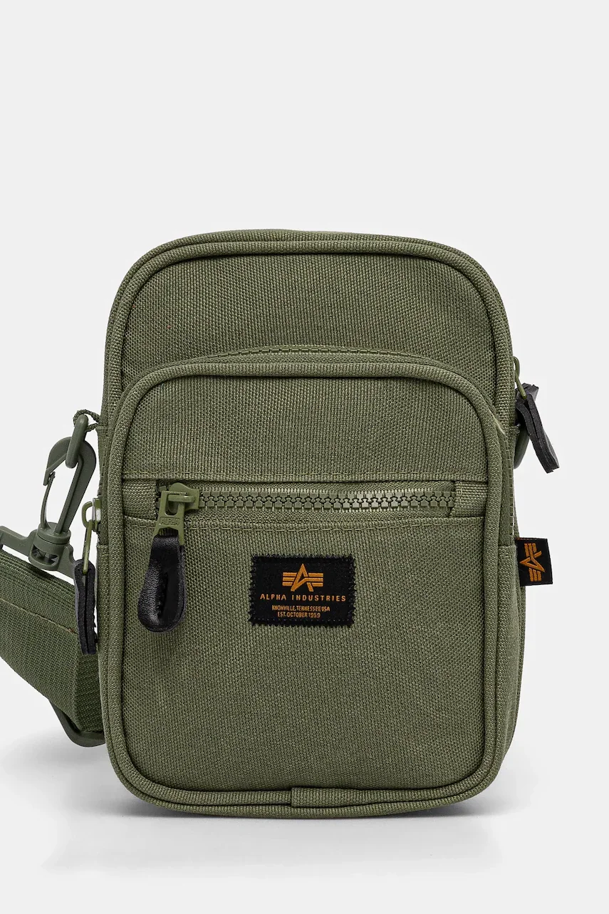 Alpha Industries Чанта през рамо Label Messenger Bag S