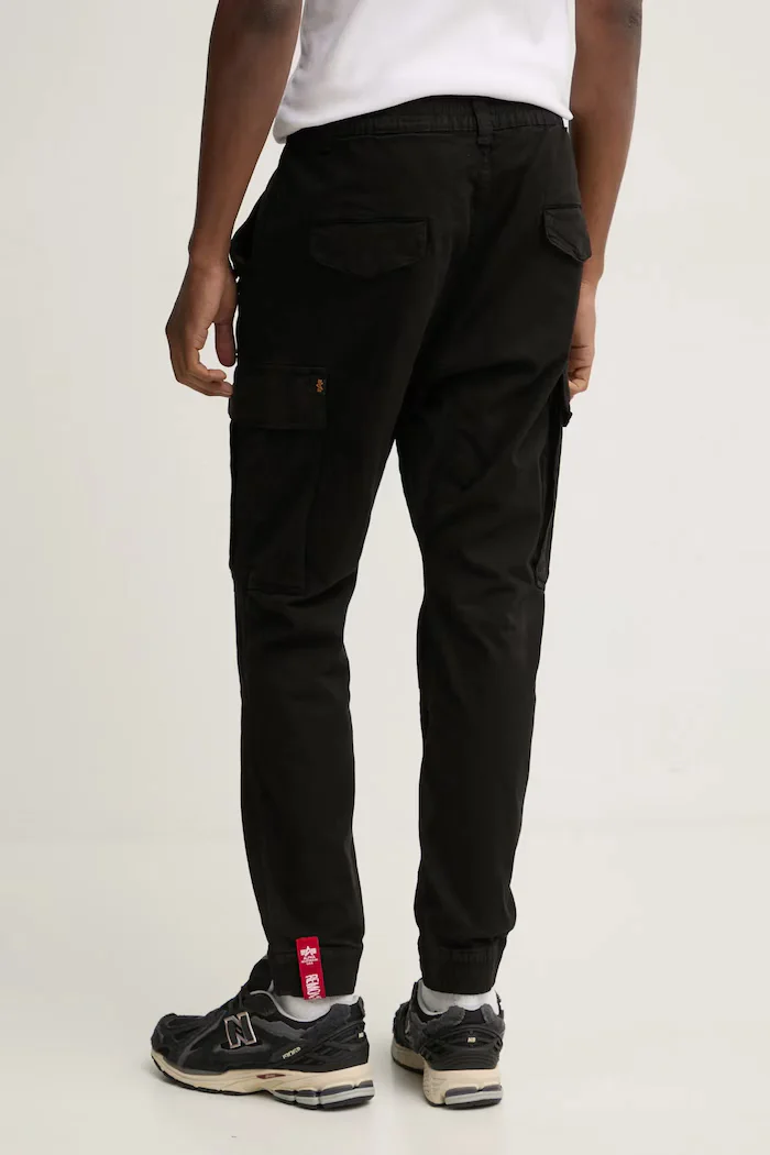 Alpha Industries Памучен панталон Airman Pant 188201 03 в черно 188201.03
