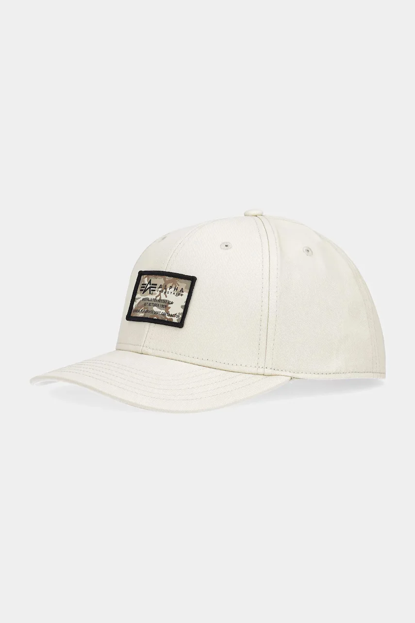 Alpha Industries Памучна шапка с козирка Crew Camo Cap