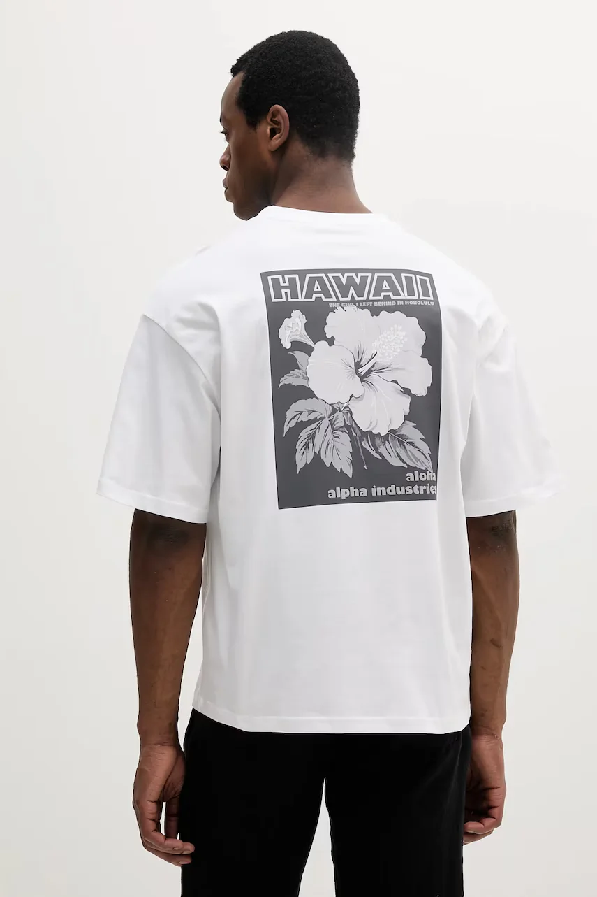 Alpha Industries Памучна тениска Aloha Flower T BP