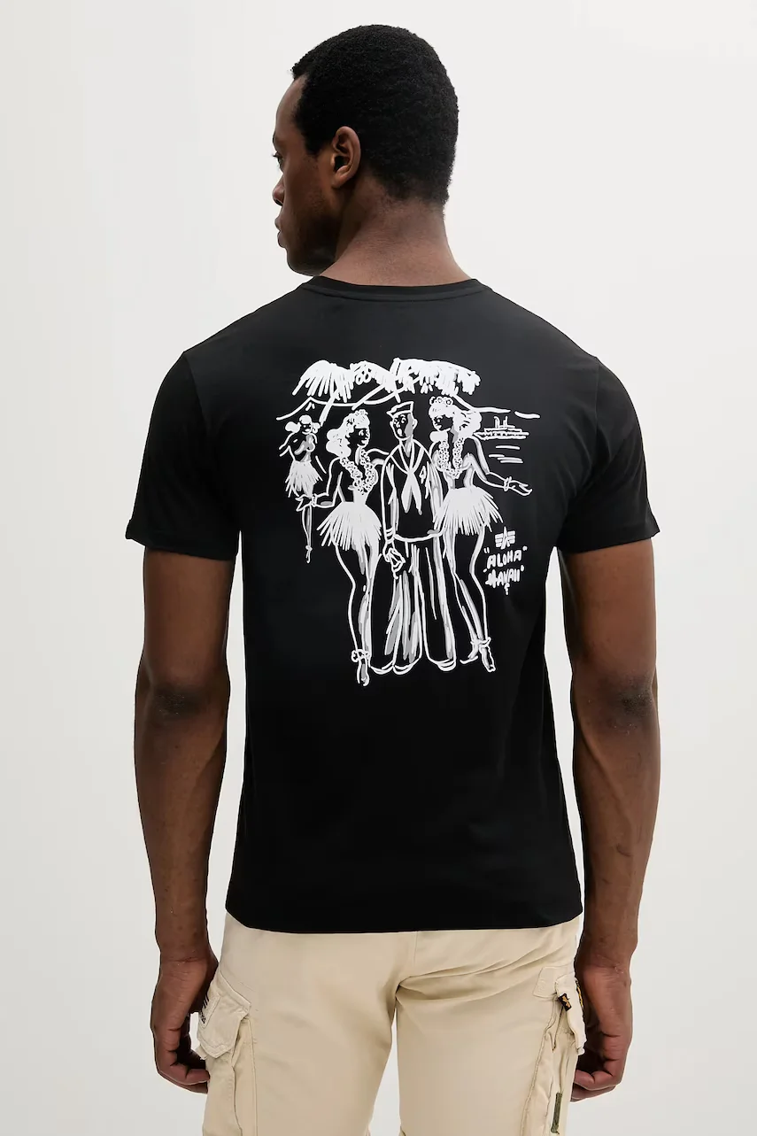 Alpha Industries Памучна тениска Aloha T BP