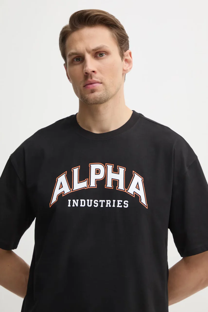 Alpha Industries Памучна тениска College