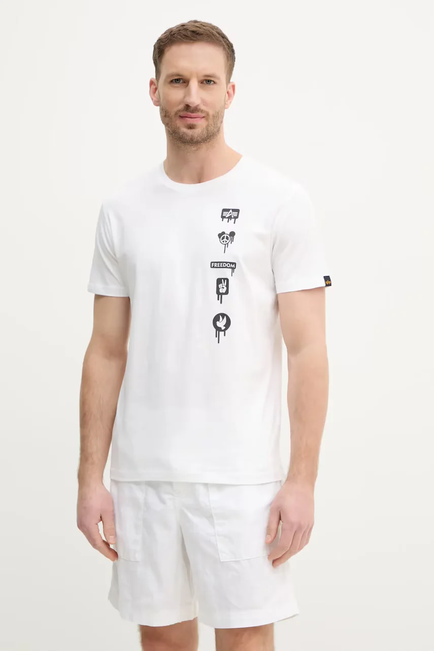 Alpha Industries Памучна тениска Freedom T