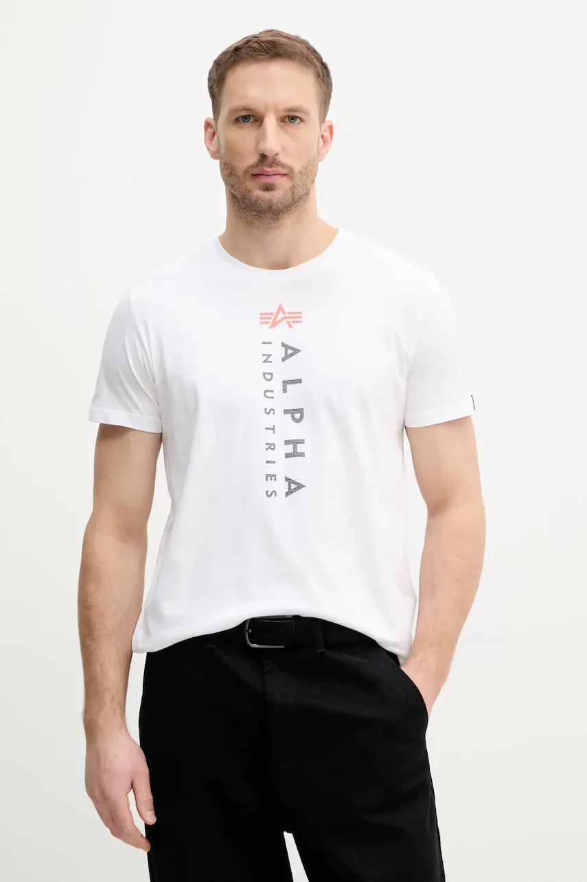 Alpha Industries Памучна тениска R Print T