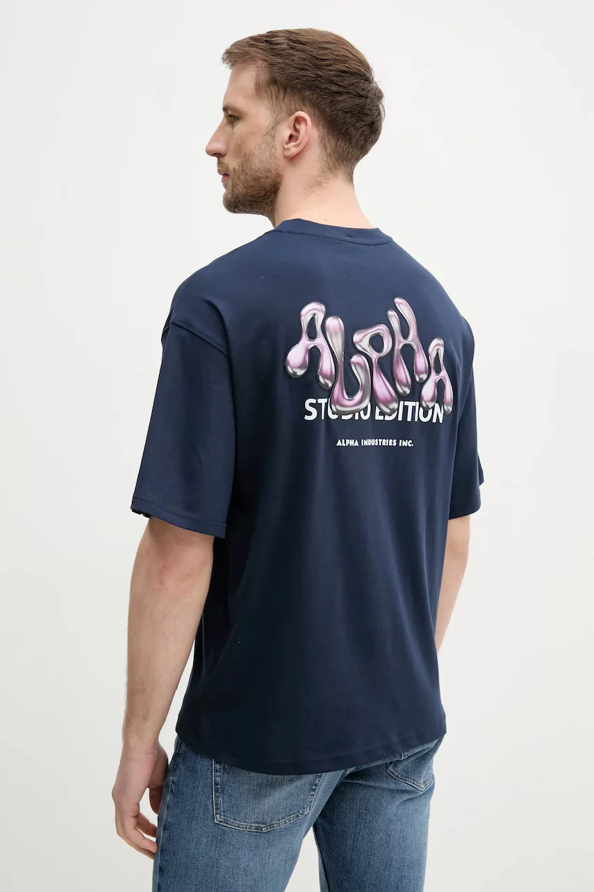 Alpha Industries Памучна тениска Studio Edition BP T