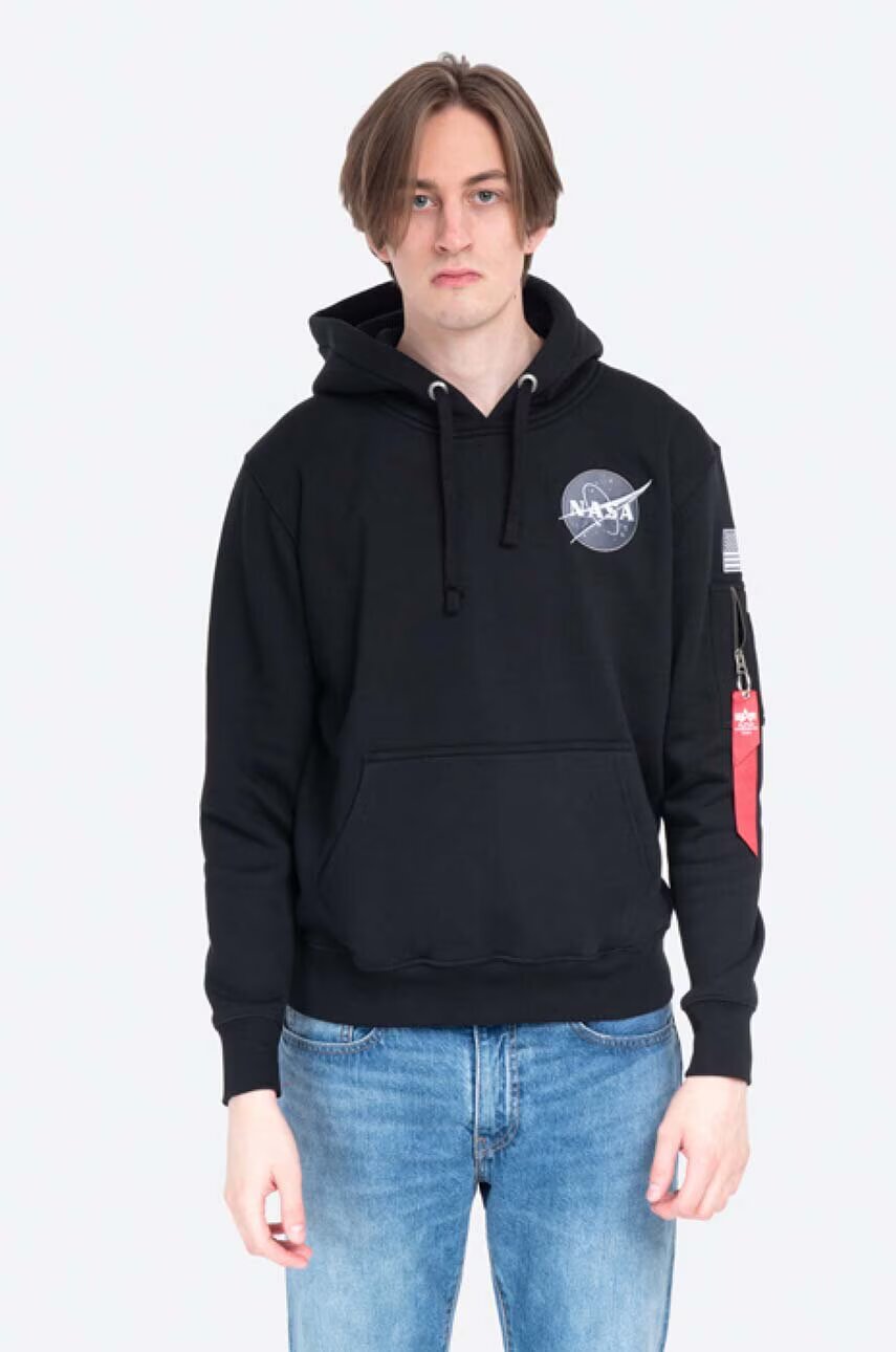 Alpha Industries Суичър Space Shuttle Hoody