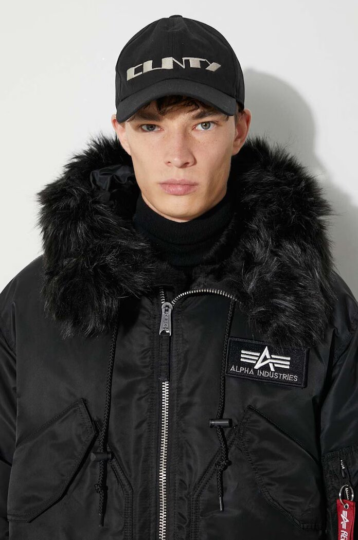 Alpha Industries Яке 45P Hooded Custom 45/P Bomber в черно зимен модел 113145.515 45/P Hooded Custom Bomber
