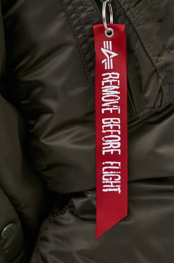Alpha Industries Яке бомбър MA-1 D-Tec Hood Bomber в зелено зимен модел MA-1 D-Tec Hood Bomber