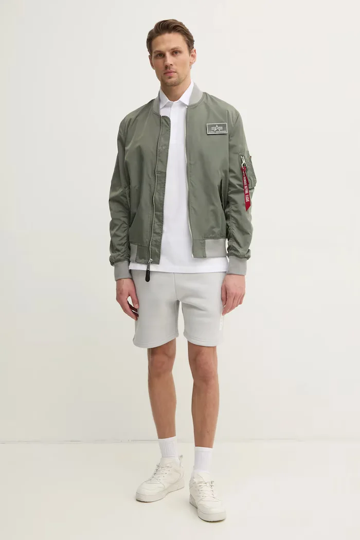 Alpha Industries яке бомбър мъжко MA-1 TTC зелено 126101